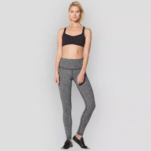 Lululemon Wunder Under Hi-Rise 7/8 Tight *25"
Heathered Black size 2